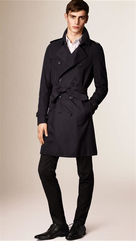 burberry sandringham trench coat with scaf|burberry trench coat men's navy.